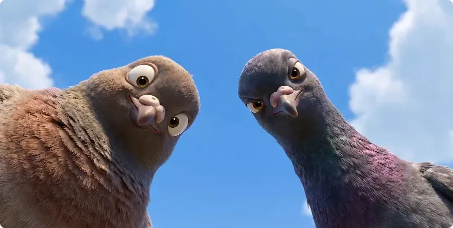 Image 7: Pigeons in Time still