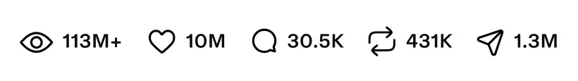 Image 10: Instagram engagement metrics for the watch ad