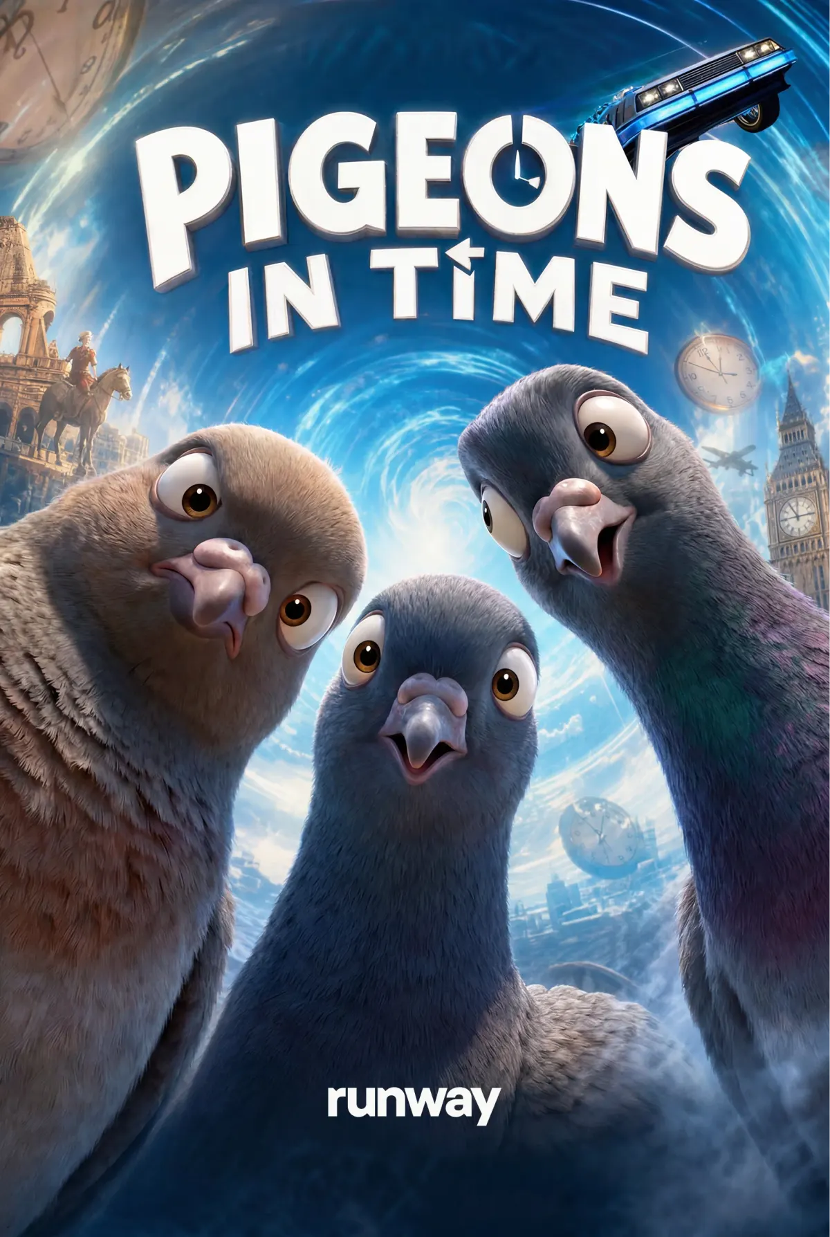 Image 6: Pigeons in Time poster
